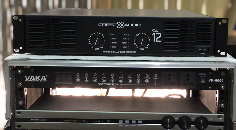 Công suất Crest audio CA12
